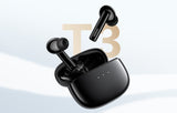 UGREEN 90401 HiTune T3 Active Noise-Cancelling Wireless Earbuds (Black) - Close-Up Angle
