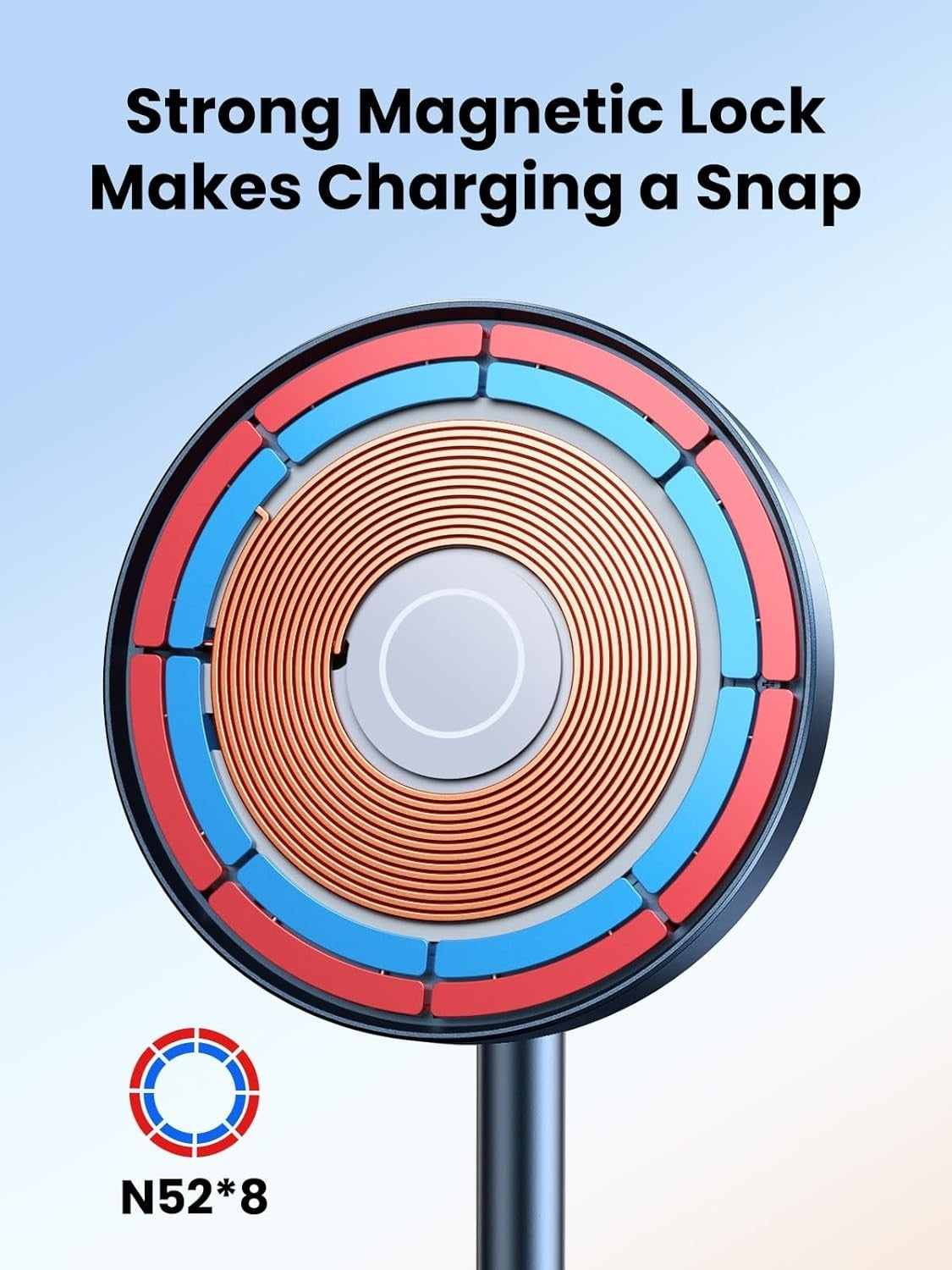 UGREEN 90668 2-in-1 Magnetic Wireless Charger for iPhone and AirPods