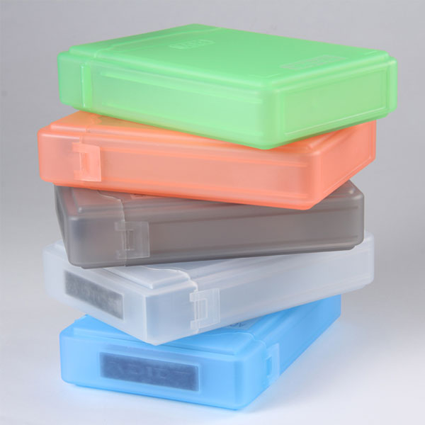 Transparent Anti-Static Storage Box for 3.5" IDE SATA Hard Drives