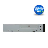 3.5 USB 3.0 All in One Internal Card Reader Full Long Metal with Front USB Black
