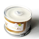 Ritek Ridata DVD+R Double Layer 8x Whitetop Printable 50pcs - Front View