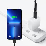 Simplecom CA132 USB-A Male to USB-C Female Adapter USB 3.2 Gen 2 Data & Charging Double-Side 10Gbps - 45-Degree Angle