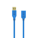 Simplcom CA315 1.5M 4FT USB 3.0 SuperSpeed Extension Cable Insulation Protected Gold Plated - Front View