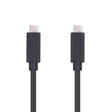 Simplecom CA512 USB-C to USB-C Cable USB 3.2 Gen2 10Gbps 5A 100W PD 4K@60Hz 1M - Front View