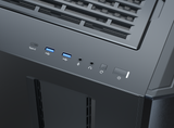 Seasonic Syncro Q704 Aluminum Case with Syncro DGC-750 750W 80 Plus Gold PSU & Connect Module RED DOT AWARD WINNER 2021 - Low Angle