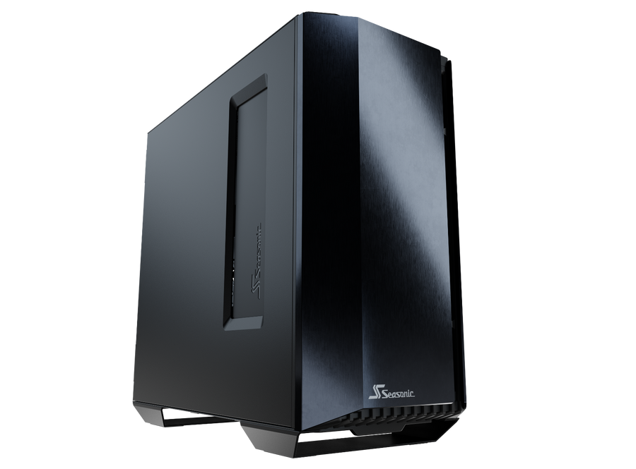 Seasonic Syncro Q704 Aluminum Case with Syncro DPC-850 850W 80 Plus Platinum PSU &amp; Connect Module RED DOT
