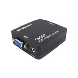 Simplecom CM201 Full HD 1080p VGA to HDMI Converter with Audio - Front View