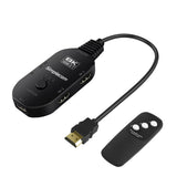 Simplecom CM353 3-Port HDMI 2.1 Splitter Switch with Remote Control and 8K@60Hz Support - Side View