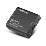Simplecom CM401v2 1080p AV to HDMI Video Converter with Durable Alloy Housing and USB Power - Front View