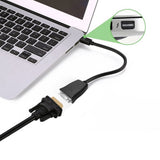 Simplecom DA102 Active MiniDP to DVI Adapter 4K UHD (Thunderbolt and Eyefinity Compatible) - Side View