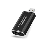 Simplecom DA315 HDMI to USB 2.0 Video Capture Card Full HD 1080p for Live Streaming Recording - Front View