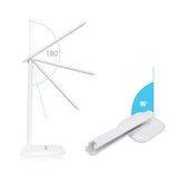 Simplecom EL808 Dimmable Touch Control Multifunction LED Desk Lamp 4W with Digital Clock - Top-Down View