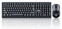 AOC KM210B/97 Home & Office Wireless Keyboard & Mouse Combo 2.4G USB Black