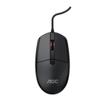 AOC MS130B/LA Wired Office Mouse USB Optical 3-Button Black