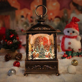 BDI Lamp-LW003-Snowman Music Lantern Sculpture Christmas - Front View