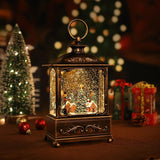 BDI Lamp-LW003-Snowman Music Lantern Sculpture Christmas - Low Angle