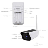 BDI Y4P Security WiFi Camera with Solar & Battery - Side View