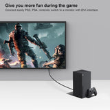 BENFEI DVI to HDMI, Bidirectional DVI to HDMI Male to Female 2 Pack - Rear View