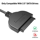 BENFEI 2in1 USB-C/USB 3.0 to SATA III Hard Driver Adapter - Front View