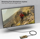 BENFEI USB C to VGA 1.8m (6 Feet) Cable - Front View
