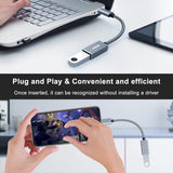 BENFEI 262GY-2P USB 3.0 USB-C to USB-A Adapter (2-pack) - Side View