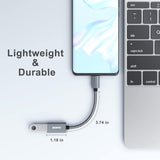 BENFEI 262GY-2P USB 3.0 USB-C to USB-A Adapter (2-pack) - Top-Down View