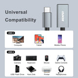 BENFEI 262GY-2P USB 3.0 USB-C to USB-A Adapter (2-pack) - Rear View
