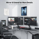 BENFEI 4K DisplayPort to HDMI 4.5m Cable - Close-Up Angle