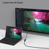 BENFEI Mini DP to HDMI Adapter (Thunderbolt Compatible) - Close-Up Angle