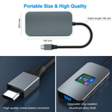 BENFEI 335GY USB-C Hub with Triple Display, 8-in-1 Docking Station (100W PD, Dual 4K HDMI, VGA, 3x USB 3.0) - 45-Degree Angle