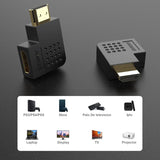 BENFEI HDMI Male to Female Right Angle 90 Degree Adapter - Side View