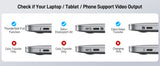 BENFEI 374BK Wireless HDMI Transmitter and Receiver (30M) 1920 x 1080P@60Hz - Side View