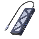 BENFEI 000389GY M.2 NVMe Enclosure with USB-C Hub