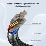BENFEI USB3.0 AM to AF Extension Cable 5M - Close-Up Angle