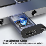 BENFEI 407GY USB Type-A to USB-C Adapter Male to Female Supporting 5V 3A Charging and 10Gbps Data Transmit - Front View