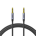 BENFEI 427GY 3M 3.5mm TRRS Male to Male Audio Cable, 4-Pole Stereo Mic Aux Cable, Nylon Braided Headphone Jack Cord