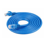 BENFEI 701BL3M Cat 6 Ethernet RJ45 Cable Blue 3M - Side View