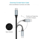 CHOETECH AC0007 USB 3.0 Type-A to Type-C Cable 1M - Rear View