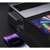 CHOETECH B635 27000mAh Dual PD 100W Power Bank for Ultimate Charging on the Go - Rear View