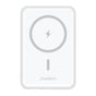 CHOETECH B662-WH USB-A + USB-C + Wireless Magnetic Power bank 5000mAh (White)