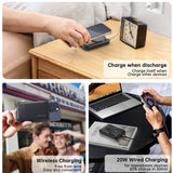 CHOETECH B743-BK 10000mAh PD20W Magnetic Power Bank with Holder Black - Extra Image