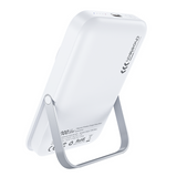 CHOETECH B743-WH 10000mAh PD20W Magnetic Power Bank with Holder White - Side View
