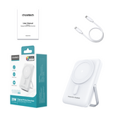 CHOETECH B743-WH 10000mAh PD20W Magnetic Power Bank with Holder White - Extra Image