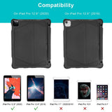 CHOETECH BH-010 Wireless Keyboard For IPad Pro 12.9-inch - Front View