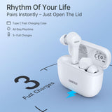 CHOETECH BH-T01 Bluetooth True Wireless Earbuds - 45-Degree Angle