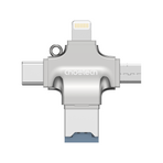 Choetech CR-002-SL EasyGO A+C+Micro+lighting four in one card reader