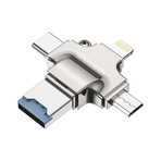 Choetech CR-002-SL EasyGO A+C+Micro+lighting four in one card reader