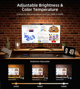 CHOETECH E1132  Elesense Computer Back Light Bar - Low Angle