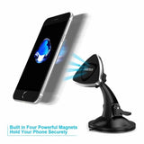 CHOETECH H010 Magnetic Car Phone Mount with 360 Degree Swivel Ball - Side View