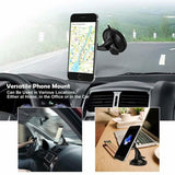 CHOETECH H010 Magnetic Car Phone Mount with 360 Degree Swivel Ball - 45-Degree Angle